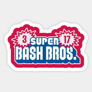 PHI Super Bash Bros - Red Sticker